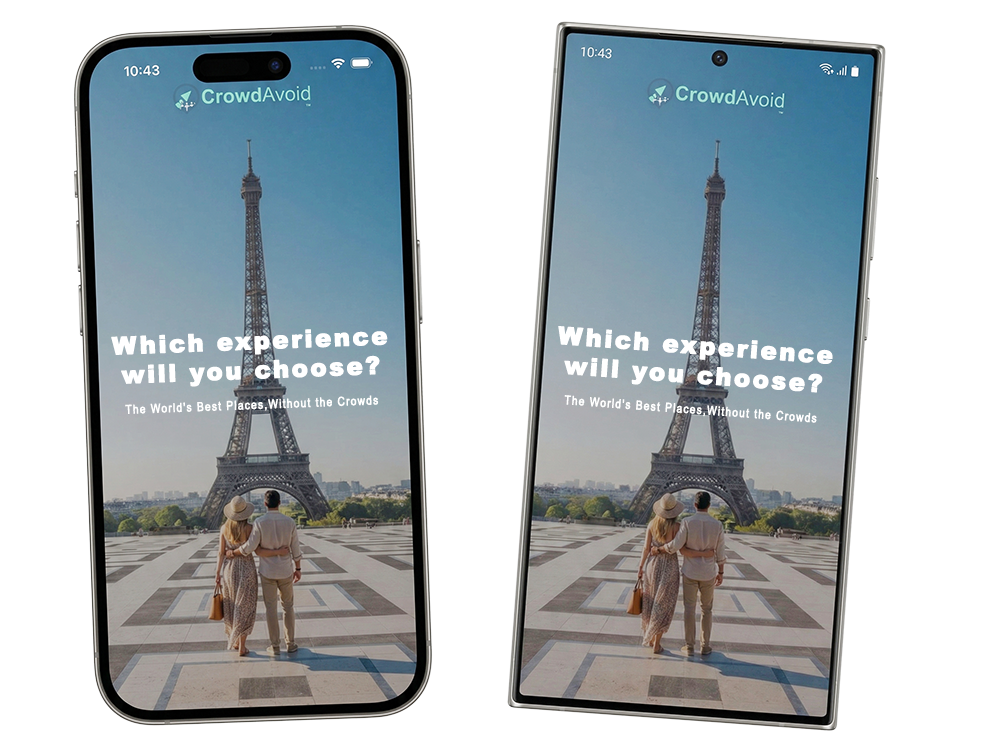 CrowdAvoid on iPhone and Android