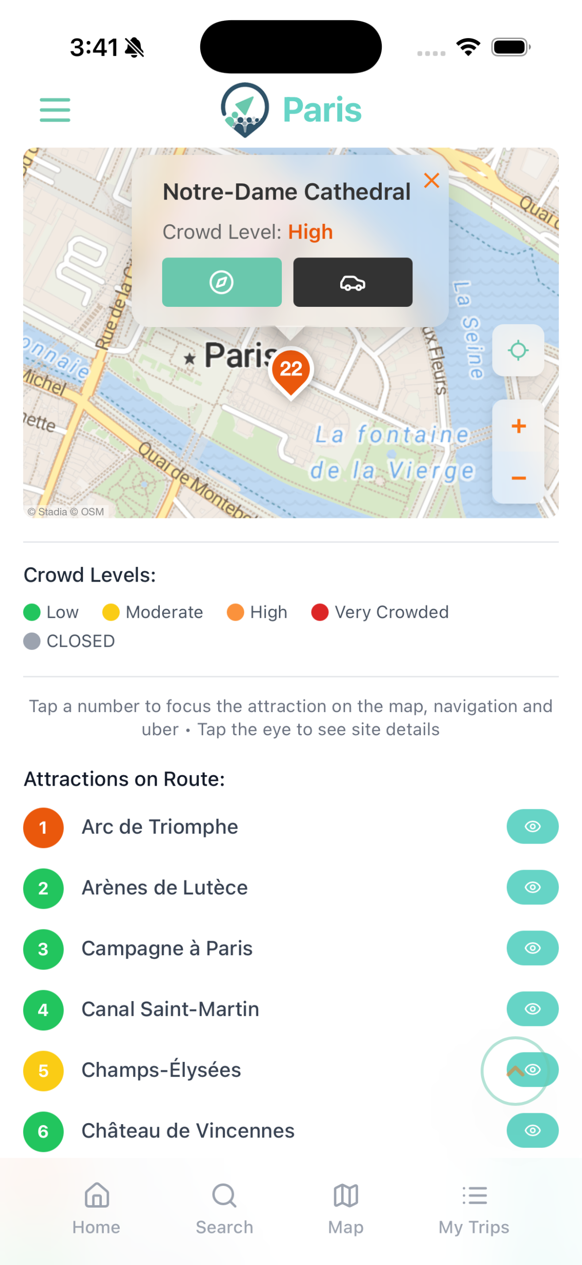 Interactive Map